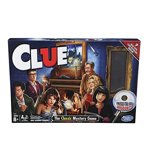 Hasbro Gaming Clue (Card-Revealing Mirror edition)