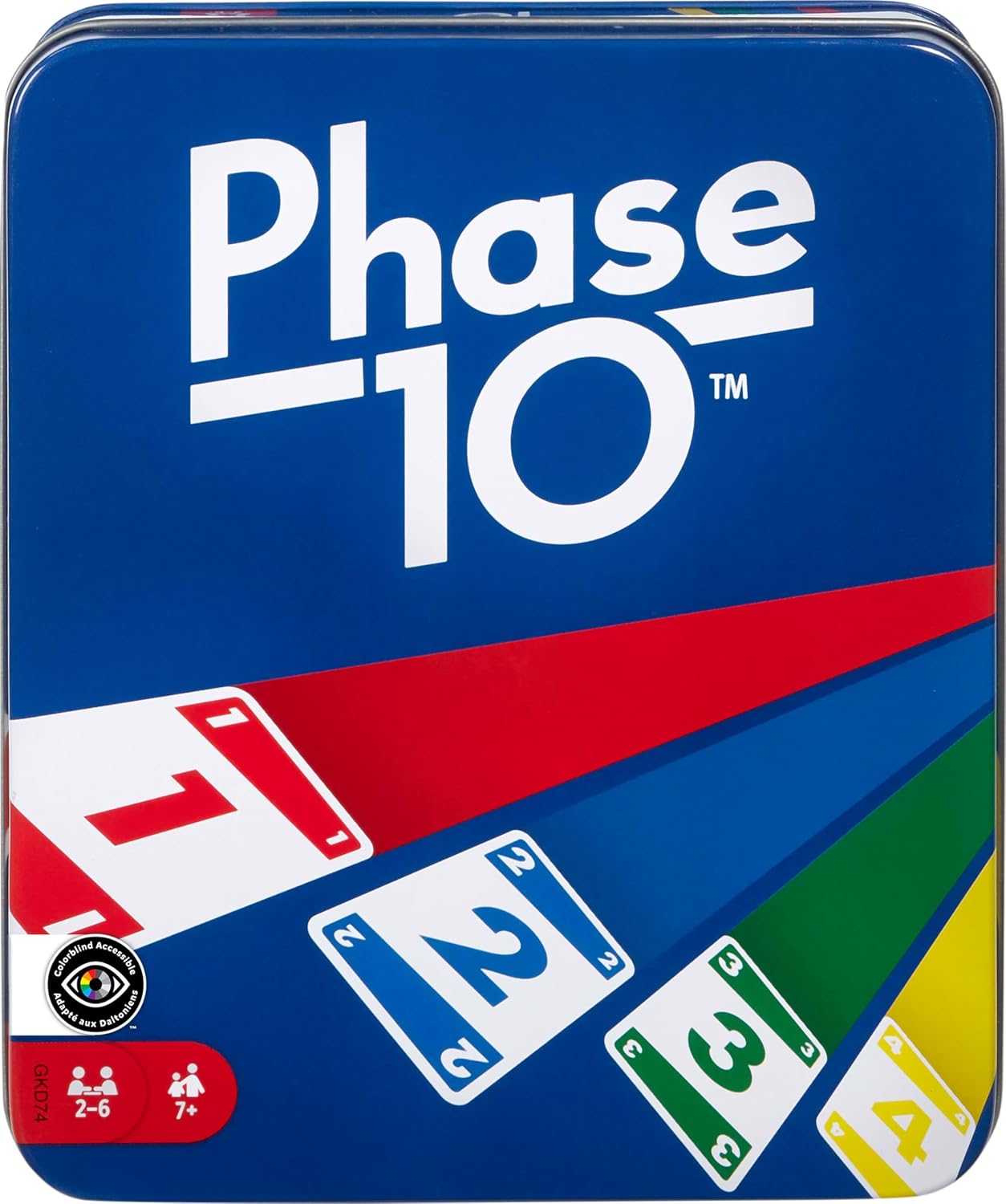 Mattel Games Phase 10 (storage tin)